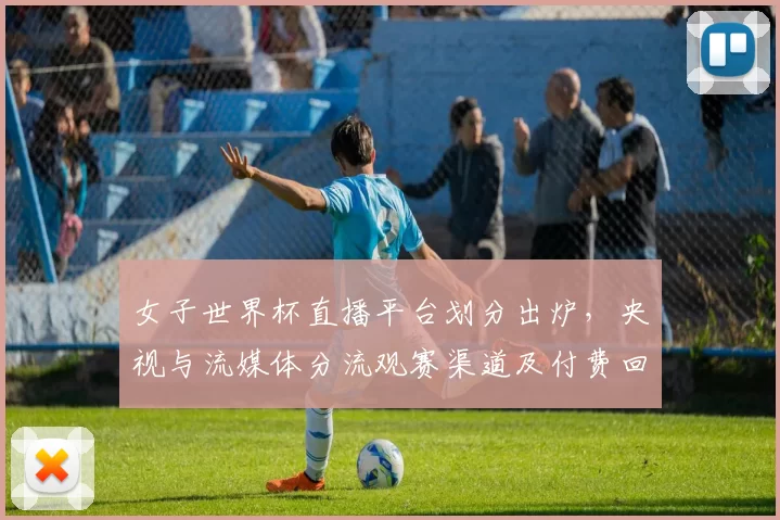 女子世界杯直播平台划分出炉，央视与流媒体分流观赛渠道及付费回放安排